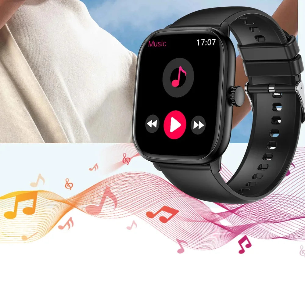 2024 New H9 Plus For Xiaomi Bluetooth Call Sport Watches Heart Rate Smart Watch Samrtwatch Women Watch Man Watch Jam Smart Watch