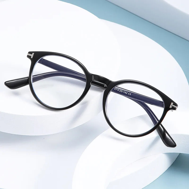 Anti Blue Light Glasses Frame  Optical Computer Eyeglasses Frames De Sol Frame Gaming Spectacles 2023 Women Men Cat eye