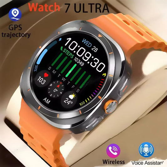 Smartwatch For Samsung Galaxy Watch 7 Ultra GPS Health Monitor Custom Dials Watches for Men Women BT Call Sport Smart Watch 2024