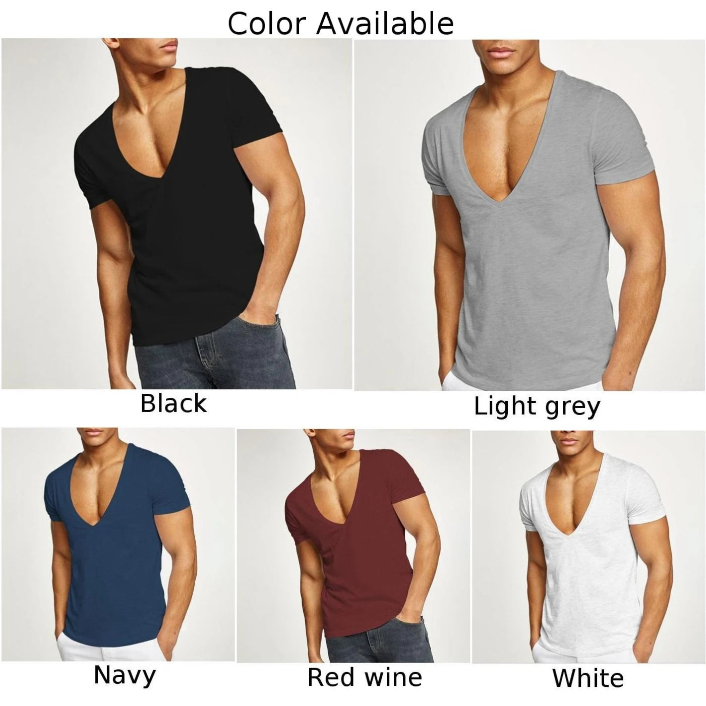 Men Tops T-Shirts Muscle Training Short Sleeve Summer V-Neck Bodybuilding Breathable Gym Wear Ice Silk Comfort